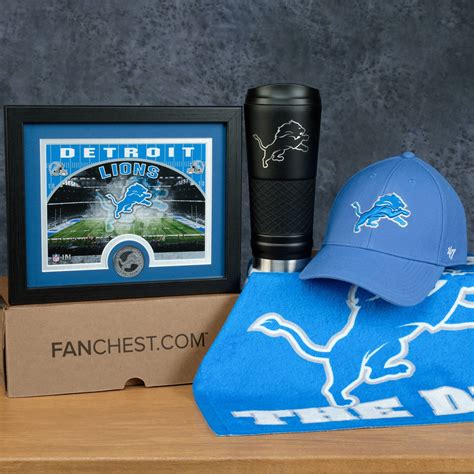 detroit lions gift box